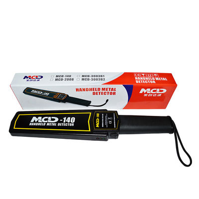 MCD 140  Portable 30mA 11cm Handheld Metal Detector With LED Indicator